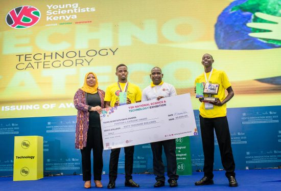 Turkana Duo crowned 2023 Young Scientists of the Year