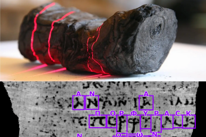 AI Unlocks Ancient Secrets - Scholars Decode Charred Scroll from Vesuvius Eruption